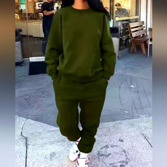 Ladies two-piece sweatsuit sz XL - Picture 3 of 5